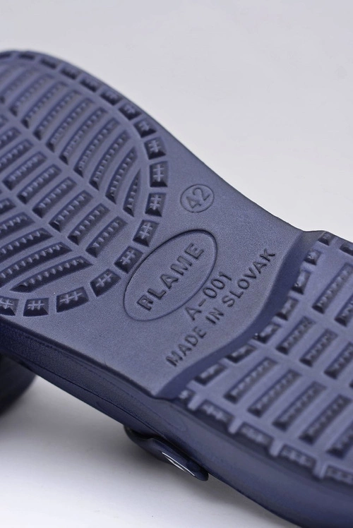 Męskie Klapki Sandały Do Ogrodu Basen Granatowe