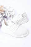 Dziecięce Sportowe Buty Sneakersy Big Star HH374215 Białe