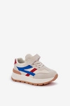 Sneakersy Dziecięce Na Rzep Beżowe Savilia