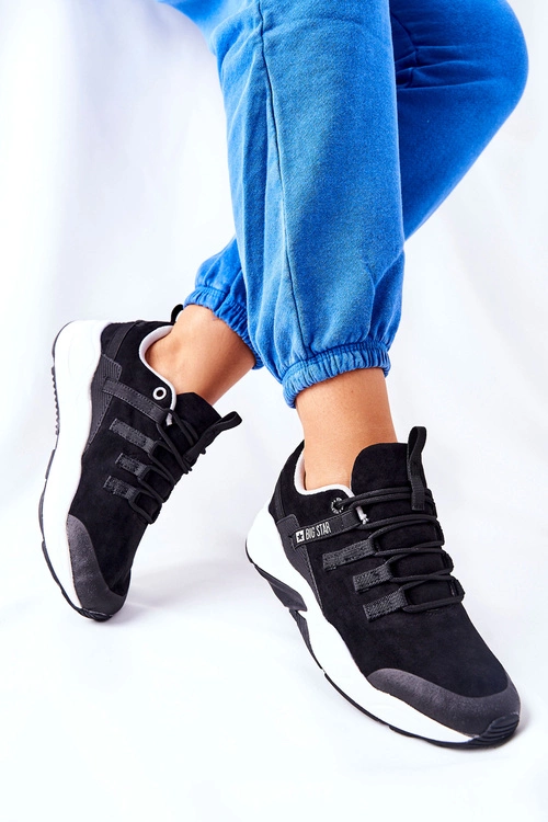 Sportowe Buty Memory Foam Big Star II274257 Czarne