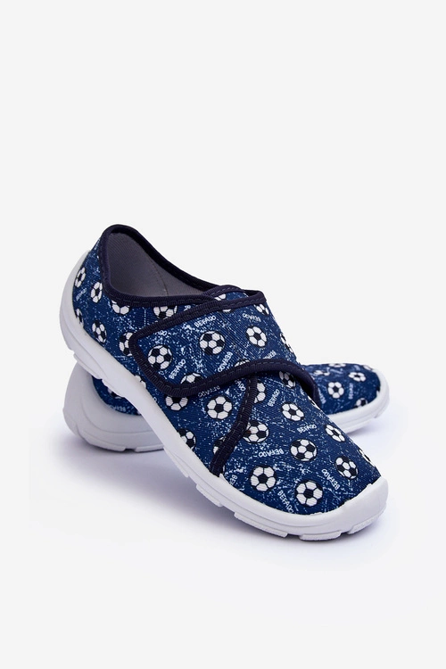 Chłopięce Papcie Piłki Befado 974Y509 Niebieskie