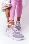 Damskie Sportowe Buty Sneakersy Fioletowe Holiday