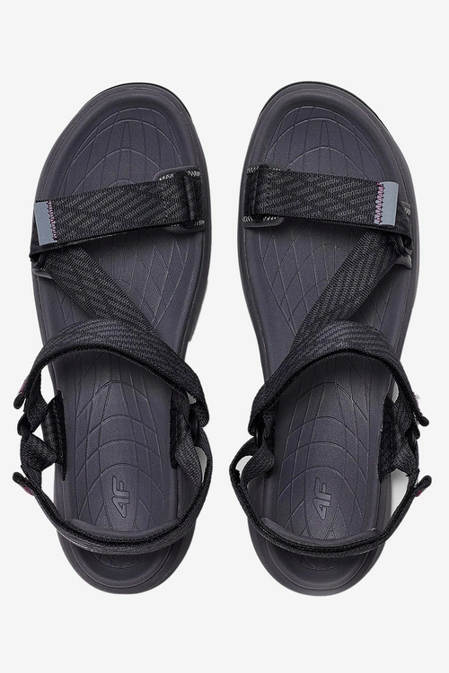 Sandały Męskie Sportowe 4F 4FRSS24FSANM047-23S Ciemnoszare