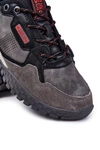 Męskie Klasyczne Buty Sportowe Memory Foam Big Star KK174271 Szare