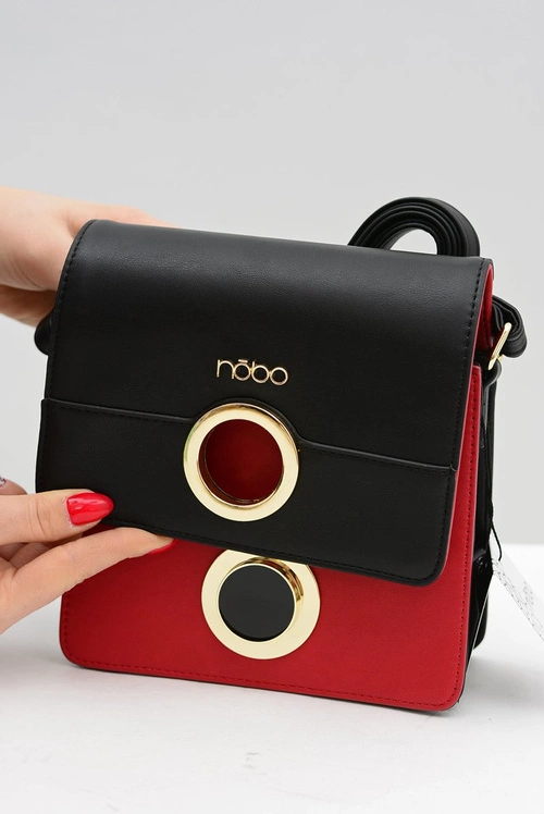 Nobo Damska Mała Czarna Torebka Listonoszka