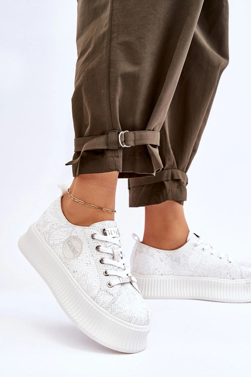 Damskie Sneakersy Buty Sportowe GOE JJ2N4126 Białe