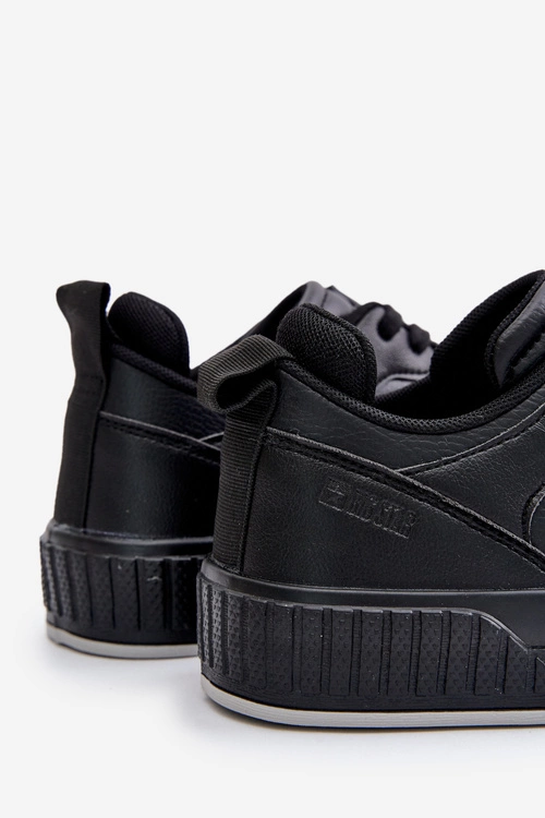 Sneakersy Męskie Z Eko Skóry Big Star OO174004 Czarne