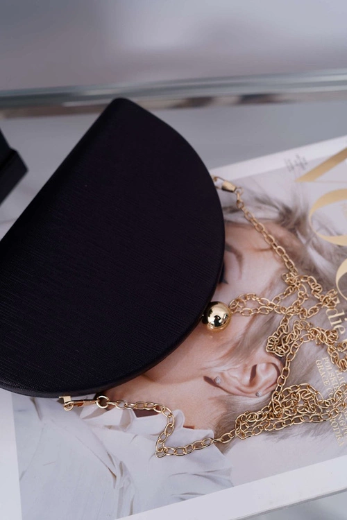 Damska Torebka Czarna Wieczorowa