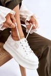 Damskie Sneakersy Buty Sportowe GOE JJ2N4126 Białe