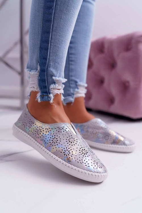 Damskie Tenisówki Szare Comfort Munda