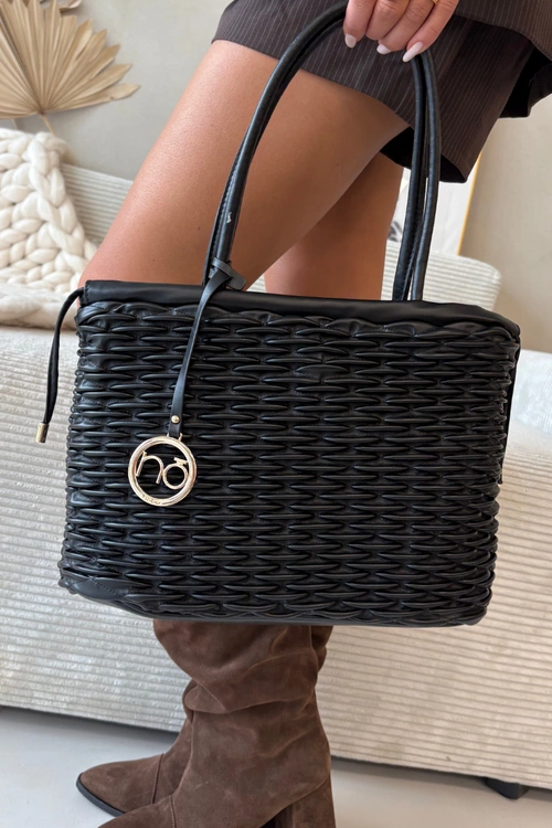 Torebka Typu Shopper NOBO BAG5940-020 Czarna