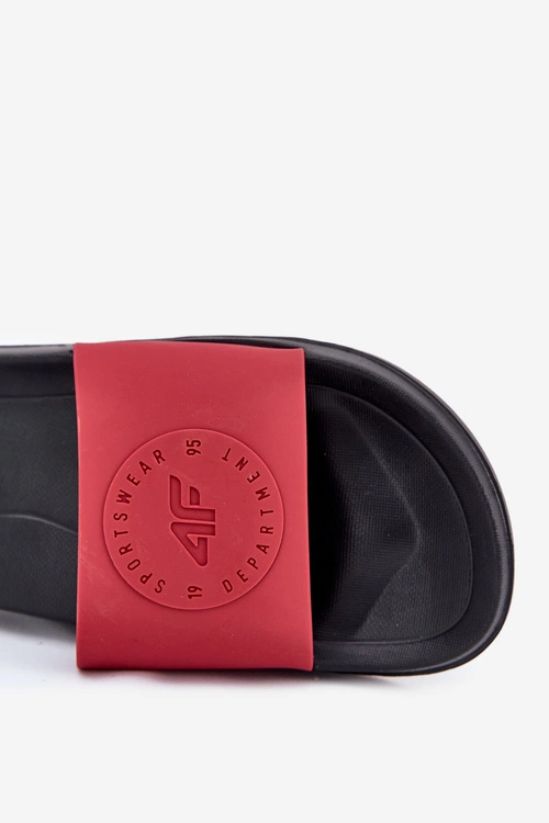 Męskie Klapki 4FMM00FFLIM047A-62S Czerwone