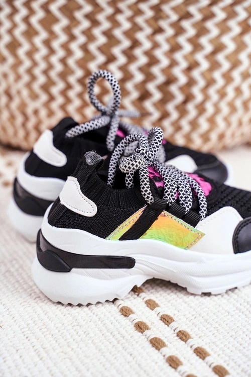 Dziecięce Sportowe Buty Czarne Velma