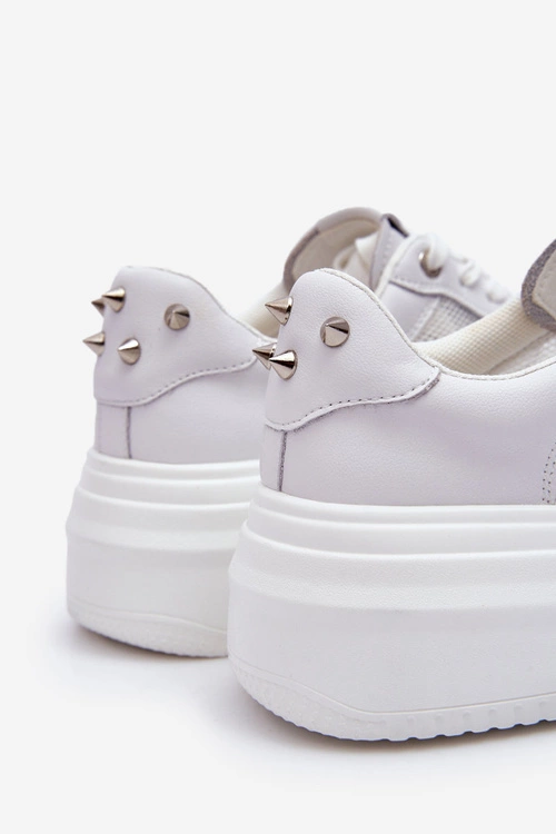 Damskie Klasyczne Buty Sportowe GOE LL2N4060 Białe