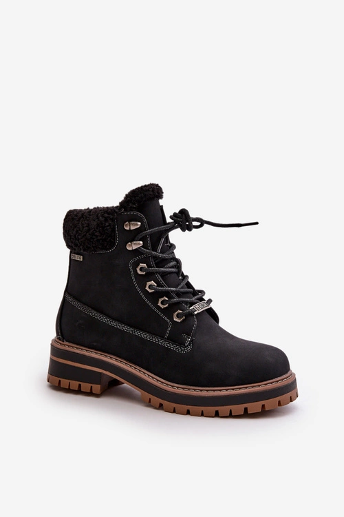 Ocieplane Trapery Damskie Big Star OO274A287 Czarne