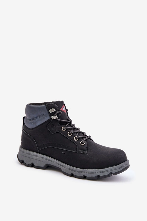 Buty Trekkingowe Trapery Męskie Lee Cooper LCJ-24-01-2948 Czarne