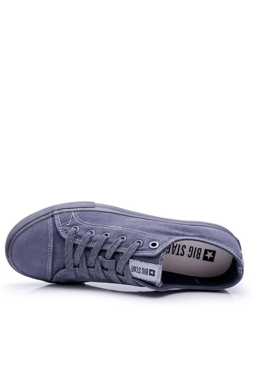 Trampki Męskie Big Star Szare FF174335