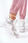 Damskie Sportowe Buty Sneakersy Big Star GG274643 Białe