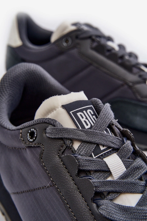 Sneakersy Męskie Memory Foam System Big Star NN174326 Granatowe