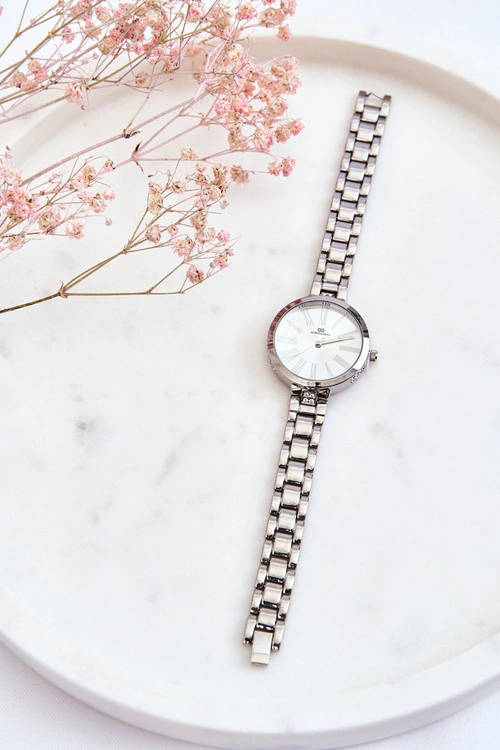 Damski Zegarek Z Jasną Tarczą Giorgio&Dario Srebrny