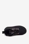 Buty Trekkingowe Trapery Dziecięce Ocieplane Big Star SS374075 Czarne