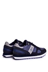 Damskie Sportowe Obuwie Sneakersy Big Star Granatowe GG274676