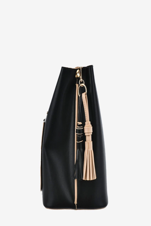 Damska Torebka Z Eko Skóry Big Star OO574138 Czarna