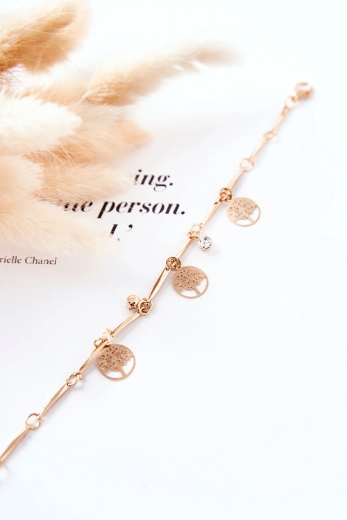 Bransoletka Zawieszki Drzewko Złote Voleris