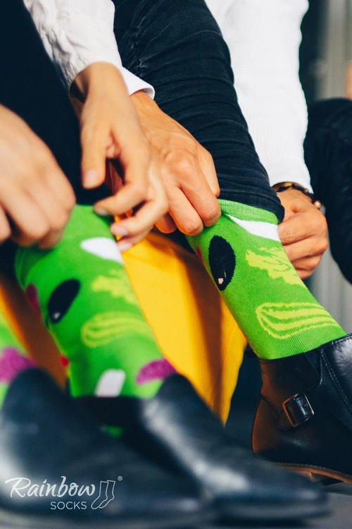 Skarpetki Rainbow Socks Sałatka W Pudełku 2 Pary