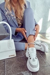 Damskie Sportowe Buty Sneakersy Big Star JJ274A220 Białe