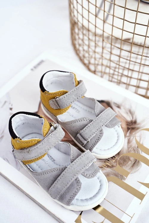 Dziecięce Sandałki Profilaktyczne Mini First Steps BARTEK W-71266