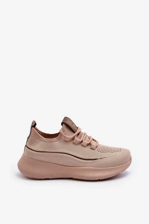 Damskie Buty Sportowe Big Star NN274664 Nude