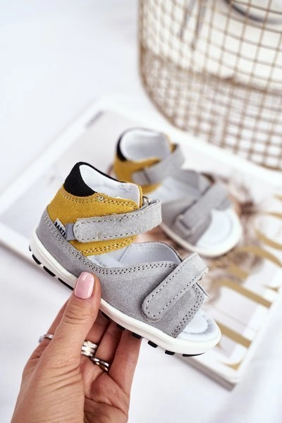 Dziecięce Sandałki Profilaktyczne Mini First Steps BARTEK W-71266