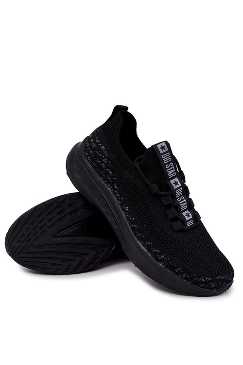 Męskie Sportowe Buty Big Star JJ174167 Czarne