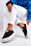 Tenisówki Na Platformie Lee Cooper LCW-22-31-0835L Czarne