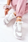 Damskie Sportowe Buty Sneakersy Big Star GG274643 Białe