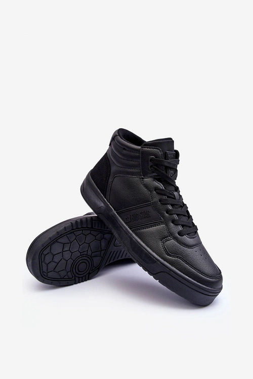 Buty Sportowe Męskie Memory Foam Big Star KK174135 906 Czarne