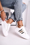 Sportowe Damskie Buty Białe Rylee