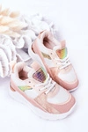 Dziecięce Sportowe Buty Sneakersy Różowe Game Time