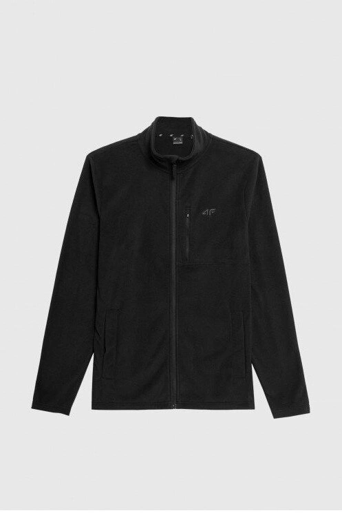 Polar 4F Męski Ze Stójką Regular 4FAW23TFLEM122-21S Czarny