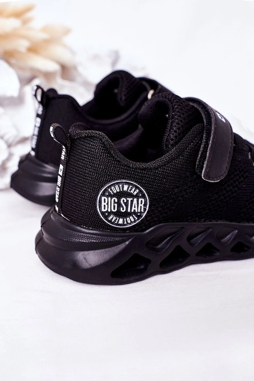 Dziecięce Sportowe Buty Sneakersy Big Star HH374184 Czarne