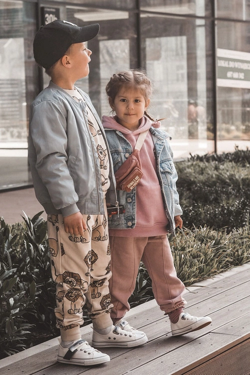 Dziecięce Niskie Trampki BIG STAR JJ374070 Białe