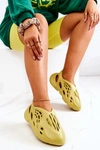 Lekkie Sportowe Buty Piankowe Zielone On The Wave