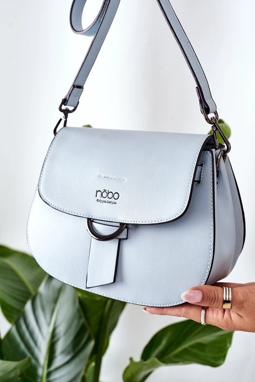Torebka Listonoszka NOBO G0360 Jasnoniebieska