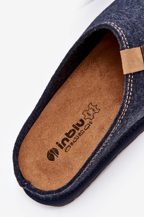 Kapcie Męskie Profilaktyczne Inblu SI000001 Granatowe