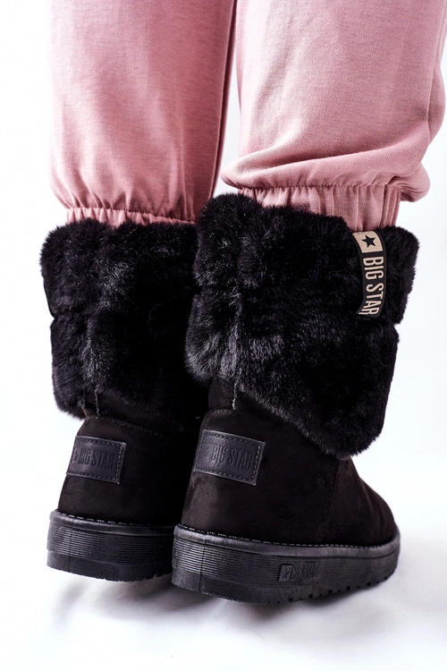 Damskie Śniegowce Big Star II274123 Czarne