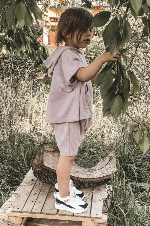 Dziecięce Sportowe Buty Sneakersy Czarno-Fioletowe Game Time