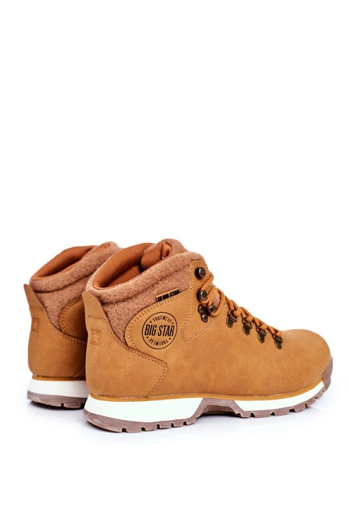Trekkingowe Męskie Buty Big Star Outdoor Camel GG174402