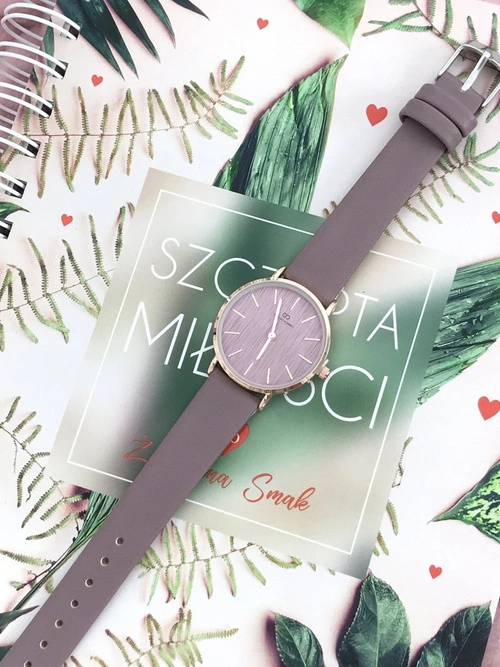 Damski Zegarek Giorgio & Dario Jules Fioletowy