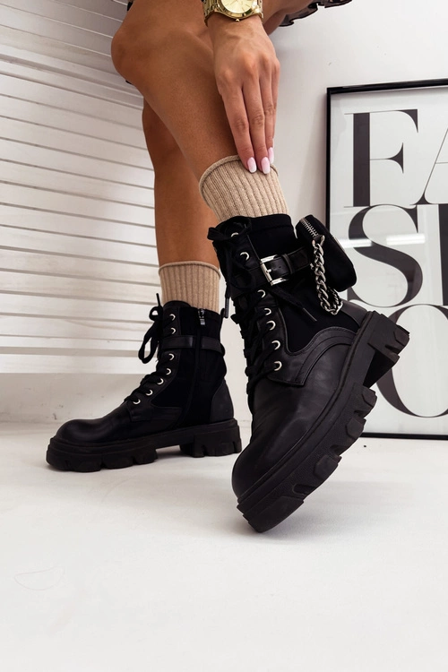 Skarpetki Damskie Bezuciskowe W Prążek z Lurexem Beżowe